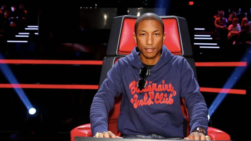 Pharrell Williams in The Voice